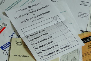 Erstmals wähle ich heuer per Wahlkarte aus dem Ausland.